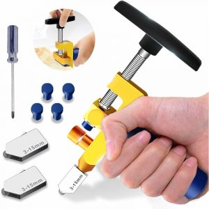 ZVD - Kit Outils Coupe Verre 2 en 1 Qualité Supérieure 3mm-15mm - Coupe Verre/Miroir/Vitrail