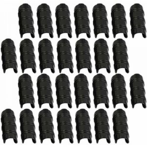 30 clips de serre de 32 mm, colliers de serrage pour fixer les couvertures de serre de jardin, les films, les plantes