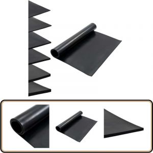 Vidaxl - Tapis en caoutchouc antidérapant 1,2x2 m 8 mm Lisse - Tapis De Sol - Tapis Caoutchouc - Tapis Antidérapant - Protection Sol - Protection
