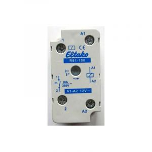 Eltako - R91-100-12VAC Relais de commutation Tension nominale: 12 v Courant de commutation (max.): 8 a 1 no (t) 1 pc(s) R974601