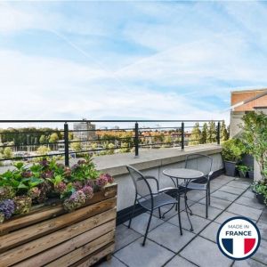 Balustrone France - Garde-corps aluminium gris fonc&eacute; sur muret, 3m pose lat&eacute;rale &agrave; visser en applique, int&eacute;rieur et ext&eacute;rieur, pristina 3 lisses, en