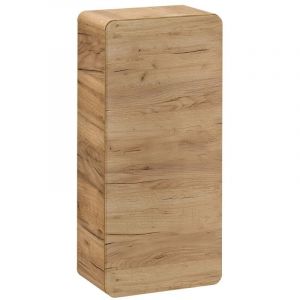 Meublorama - Colonne de salle de bain erbano – Chêne clair – 35x75 cm – 1 porte – Style contemporain