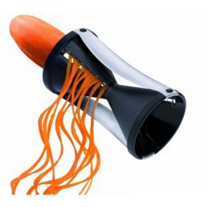 Ensoleille - 1 Pièce coupe Légumes en Spirale Spiraliseur - Spaghettis de Spiralizer Manuel Multifonction pour Nouilles, Carotte, Concombre,