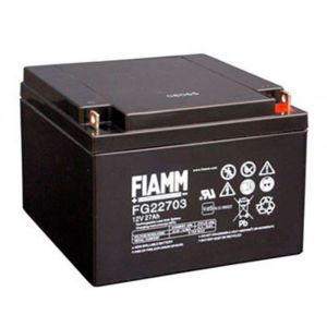 Batterie plomb agm FG22703 12V 27Ah M5-M - Fiamm