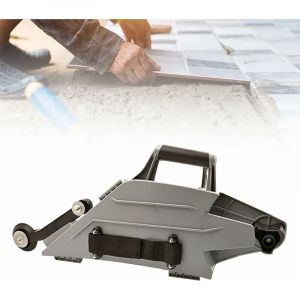 Sollbry - Placo Banjo, outil de collage de banjo pour cloisons s&egrave;ches, outil de joint de plaque de pl&acirc;tre, banjo en plastique avec roue d'angle