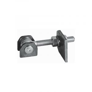 Gond portail à battant ouverture à 180° - Filetage M24 Longueur 56 à 114mm - Acier zingué - à souder Deco Fer Forge