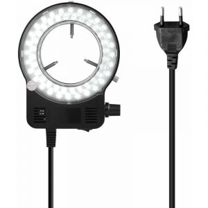 Microscope electro-optique pour le corps Lumiere annulaire a LED Source d'eclairage pour microscope Spot a luminosite reglable Lumiere annulaire