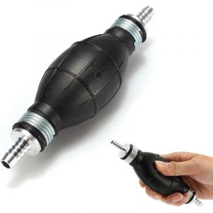 Pompe à main pour conduite de carburant de 8 mm, pompe à main, pompe de transfert de carburant liquide, pompe d'aspiration, universelle, adaptée à