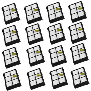 Filtres Hepa Pour Irobot Roomba Series 800 900 805 860 866 870 880 980 Accessoires 16PCS