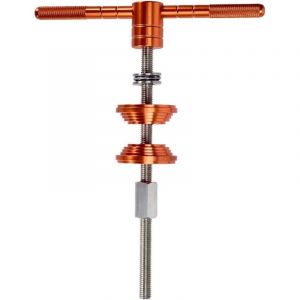 Enowelir Cuvette de casque de vélo et support de pédalier, support de pédalier universel professionnel presse dans l'outil d'installation de casque