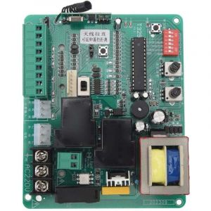 Enowelir Carte de commande de circuit universelle pour ouvre-porte coulissant Carte de commande électronique principale pour moteur de portail