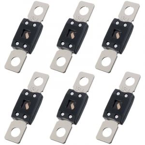 6 Pi&egrave;ces Fusible Voiture, Fusibles Automobiles Plats, Fusibles Gros, courant &eacute;l&eacute;v&eacute; fusible auto 150A, pour Auto, Bus, V&eacute;hicules de Construction,