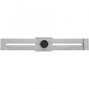 Eosnow,Trusquin de Traçage, 0-250mm Calibre de Marquage en Métal, 0.1mm Précision, Règle de Marquage, Outil de Marquage - ZVD