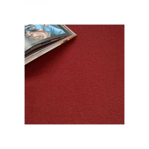 Moquette velours - Loft - Rouge - Echantillon 15 x 20 cm