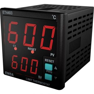 Enda - ET4403-230 Disjoncteur thermique +1 à +50 °c (l x h) 48 mm x 48 mm W350962