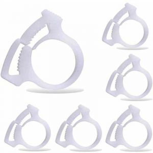 Ulisem - 6 pièces B15 pinces de fixation du tuyau de balayage de piscine, convient pour le nettoyeur de piscine Polaris 180 280 360 380 480