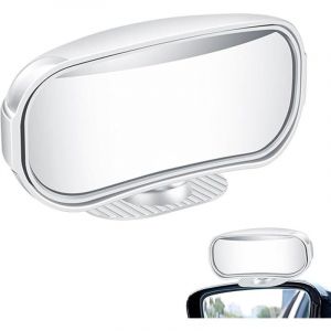 R&eacute;troviseur grand angle R&eacute;troviseur suppl&eacute;mentaire pour cam&eacute;ra de recul et cam&eacute;ra de recul R&eacute;troviseur lat&eacute;ral suppl&eacute;mentaire de s&eacute;curit&eacute; rotatif &agrave;