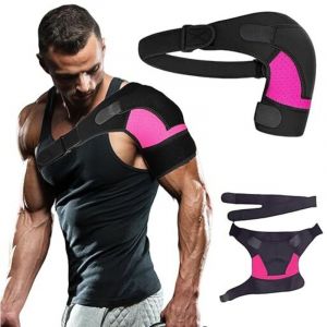 Soutien Sangle R&eacute;glable, Support D'&eacute;paule, Attelle &Eacute;paule, &Eacute;pauli&egrave;re de Sport, Attelle &Eacute;paules R&eacute;glable, Maintien &Eacute;paule, Soutien d'&Eacute;paule, pour