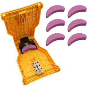 Aff&ucirc;tage De Tron&ccedil;onneuse Pierre &agrave; Aiguiser Rapide Aiguiseur Cha&icirc;ne Outil De Travail Du Bois Aff&ucirc;teur De Cha&icirc;ne De Scie Auto-Aff&ucirc;tant Aff&ucirc;teur De