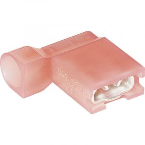 Te Connectivity - Cosse clip 6.3 mm x 0.8 mm Ultra-Fast faston 2-520129-2 180 ° entièrement isolé rouge 1 pc(s) D05658