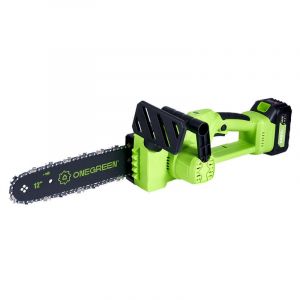 Onevan - Tronçonneuse Sans Balais 12 pouces avec 2×588vf Batteries,Tronçonneuse à batterie 30 cm avec écran lcd, pour batterie Makita 18V