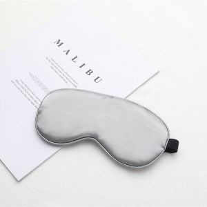 Masque De Sommeil En Soie Masque D'Occultation Pour Le Sommeil Bandeau D'Aide Au Sommeil Pour La Sieste Couvre-&oelig;Il Super Doux Pour Le Sommeil Avec
