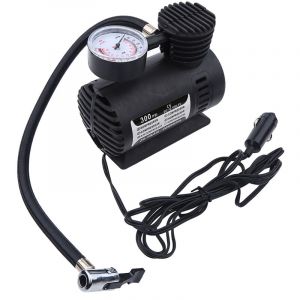 Mini Compresseur d'Air Portable, Pompe de Gonflage de Pneu &Eacute;lectrique 12 Volts Voiture 300 PSI