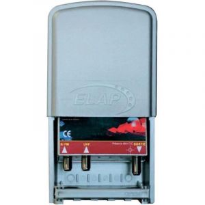 Coupleur FM et UHF - Elap - Antenne FM et UHF - R&eacute;ception TNT - Compatible radios FM - Pratique