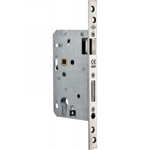 JPM - Serrure &agrave; larder liona &agrave; profil europ&eacute;en et bout carr&eacute; axe 60mm gauche 920000 03 2A