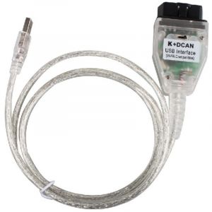 Ligne de diagnostic INPA pour ch&acirc;ssis BMW BMW E K+DCAN FT232RL avec interrupteur