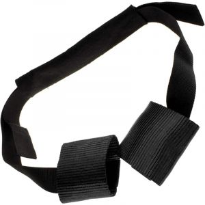 Sangle d'arrimage Guidon de Roue Avant Hors Route pour Moto Barre de Transport, Noir