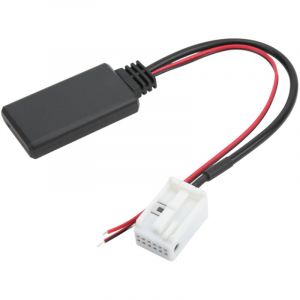 Adaptateur d'autoradio Bluetooth 5.0 aux in, cble Audio de remplacement pour Peugeot 307 pour Blaupunkt 2005 +