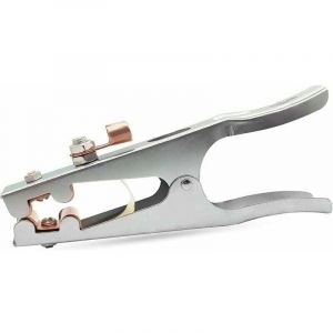 Pince de mise à la terre, pince de soudage, pince de mise à la terre de soudage 1 pièce, en fer + laiton, robuste et durable, équipement de soudage