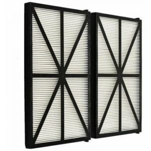 Lot de 2 Panneaux Filtres pour Robot Tiger Shark - RCX70101PAK2 - Noir