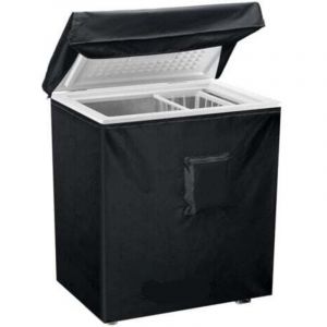 Housse pour Cong&eacute;lateur Coffre, Housse De Protection Imperm&eacute;able Pour Cong&eacute;lateur Armoire,avec couvercle sup&eacute;rieur pour ouverture, poche &agrave; fermeture