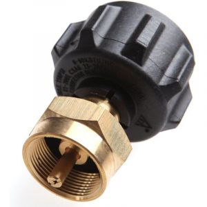 Adaptateur de recharge de propane, kit d'adaptateur de recharge de bouteille de propane pour r&eacute;chaud &agrave; gaz, petit cylindre de cuisine (1 pi&egrave;ce)