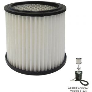 Filtro Para Aspirador De Cenizas 07010527 (Modelo 51206)