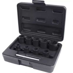 Coffret de douille &agrave; chocs sp&eacute;ciales &eacute;crous et vis abim&eacute;s