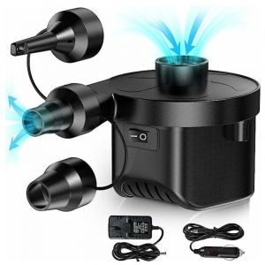 Gonfleur &Eacute;lectrique, Pompe Gonflage Gonfleur Degonfleur avec 3 Buses pour Matelas Gonfleur, Piscine Gonflable, Coussin Gonflable,Pompe &Eacute;lectrique