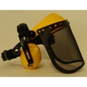 Westfalia - Cache-oreilles et une visi&egrave;re avec un filet m&eacute;tallique 6-699