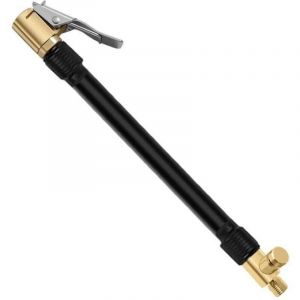 Adaptateur Valve Outils pour Valves de Pneus avec 2 Embout de Gonflage Laiton Embout Gonfleur Paddle Gonflage Valve Raccord pour Compresseur
