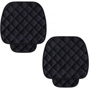 2 Pi&egrave;ces Coussin de Voiture en Velours,Housse de Siege Voiture,Couvre Siege Auto Confort,Housse Siege Voiture Universel,Protection Siege Voiture