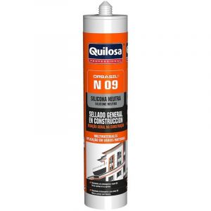 Silicone neutre Quilosa N09 cartouche 300ml blanc