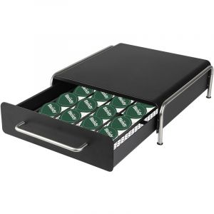 Bo&icirc;te &agrave; capsules de caf&eacute;, tiroir &agrave; capsules, distributeur de capsules, commode pour ranger les capsules de caf&eacute;, sachets de th&eacute;, porte-capsules pour