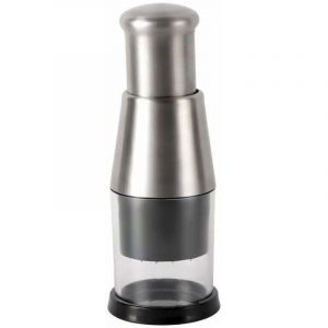 Hachoir &agrave; ail press&eacute;, Hachoir Manuel, Hachoir &agrave; Main en Acier Inoxydable, Presse-ail, Mini Hachoir &agrave; l&eacute;gumes Manuel, Hachoir &agrave; oignons et &agrave; Salade,