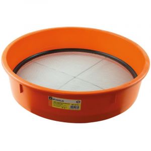 Tamis plastique Superchok renforc&eacute; &Oslash; 45 cm &ndash; Grille n&deg;6 en acier galvanis&eacute; &ndash; Monture en polystyr&egrave;ne choc &ndash; Profondeur 10 cm pour tamisage efficace