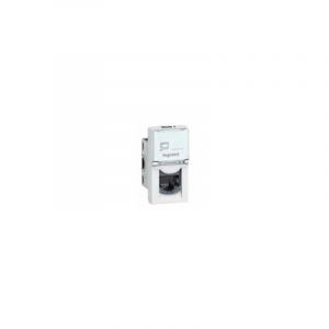Prise RJ45 5 Legrand Mosaic 76551 module étroit