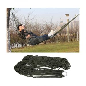 Hamac Camping Gear Nylon Jardin Cour Filet Suspendu Lit De Couchage