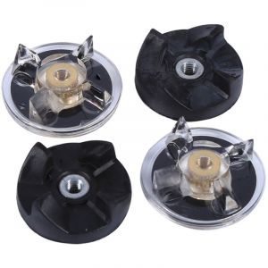 Remplacement de L'engrenage du M&eacute;langeur, 2 Engrenages de Base et 2 Engrenages &agrave; Lame en Caoutchouc, Compatible avec le M&eacute;langeur Magic Bullet 250W
