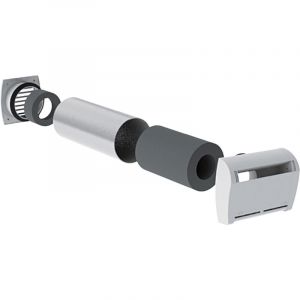 Axelair - Entrée d'air hygroréglable murale 6-45 m3/h